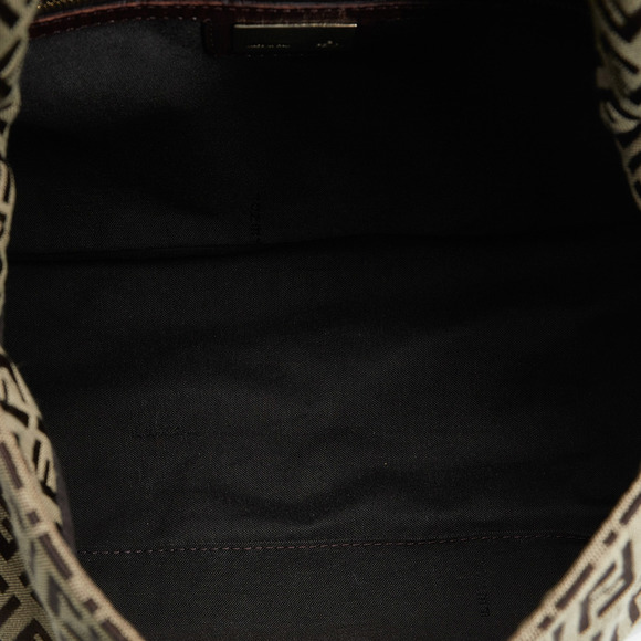 FENDI Zucchino Mamma Forever Shoulder Bag - Picture 5 of 9